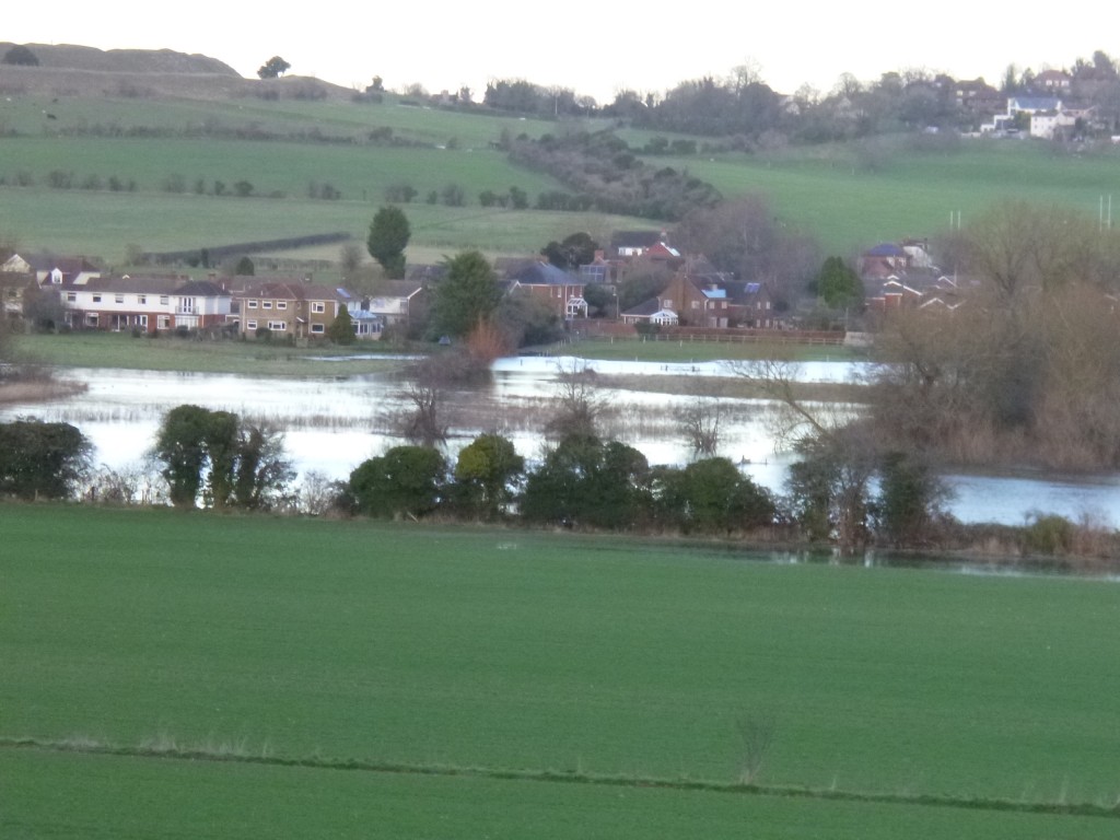Looking towards Old Sarum.