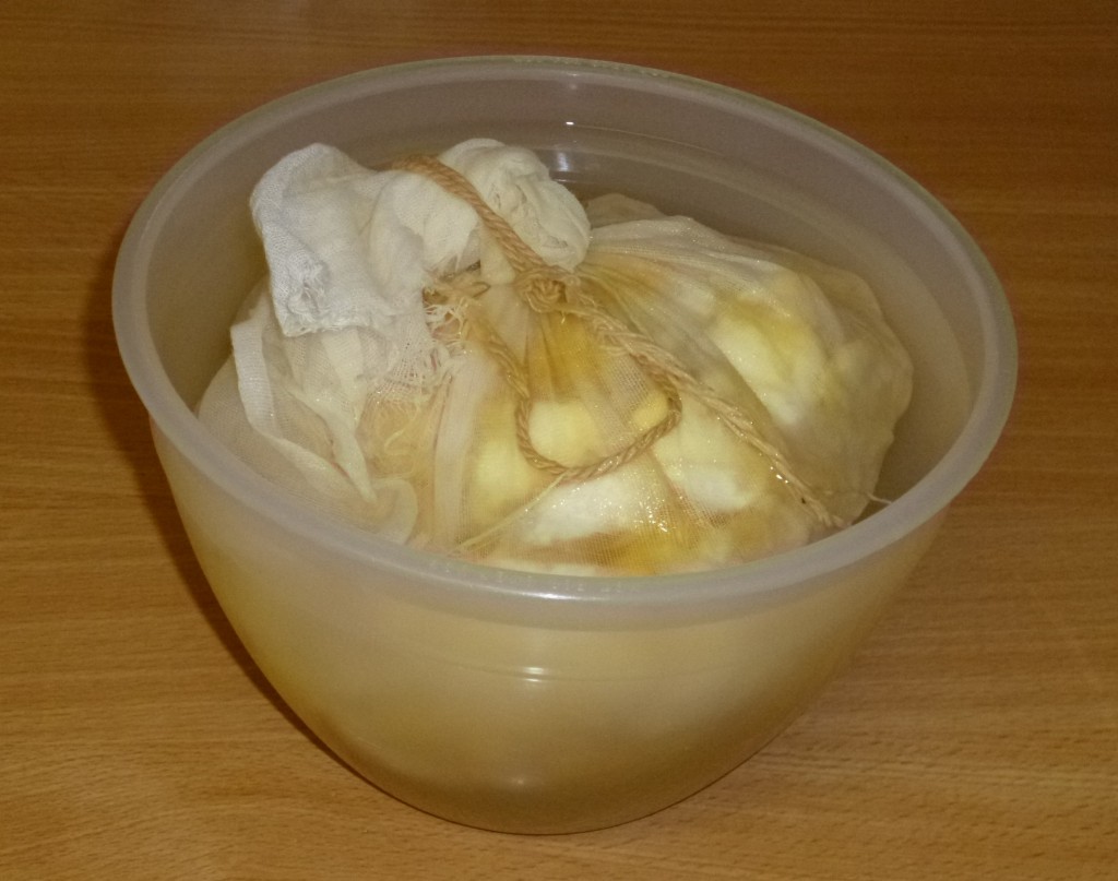 Pith and pips soaking