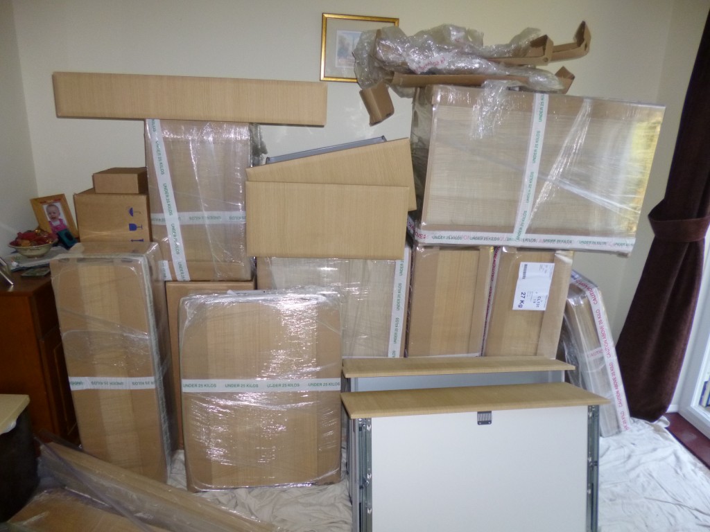 ....were stored in the dining room.