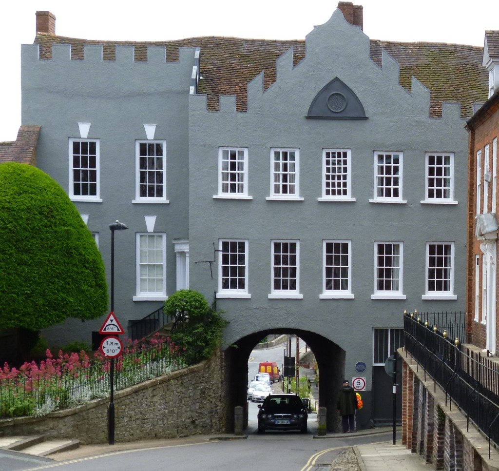 .....the remaining town gate....