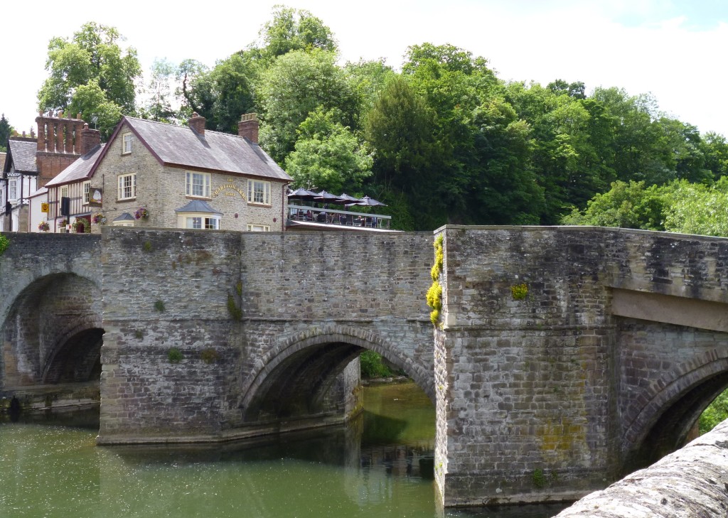 ......the bridge over the river....
