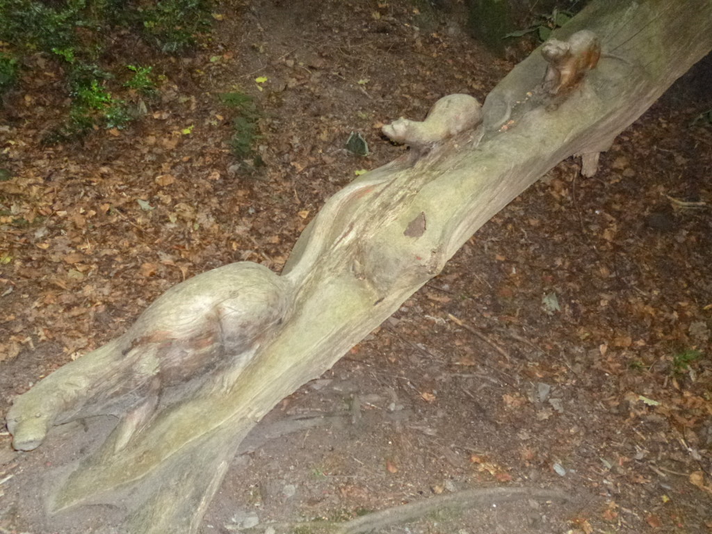 ......carvings of animals....