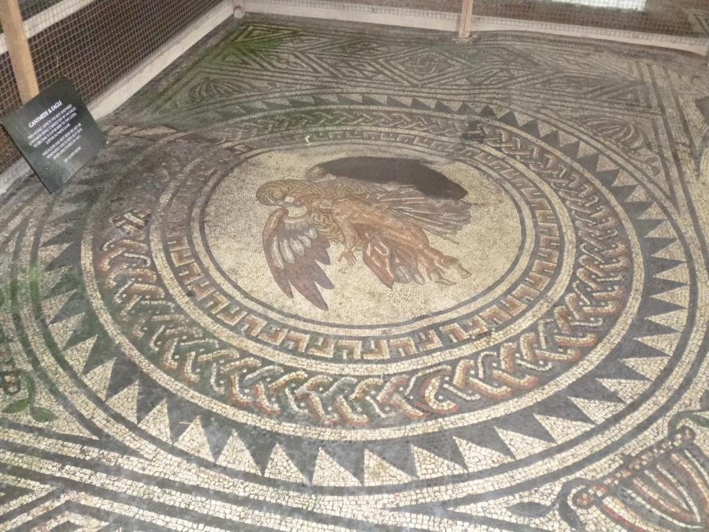 One mosaic floor